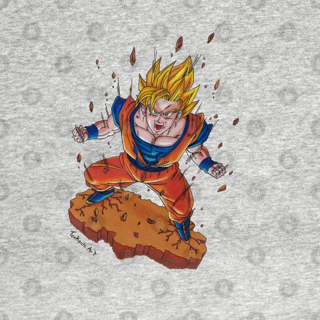 Goku Power by Tenkaichi_Art